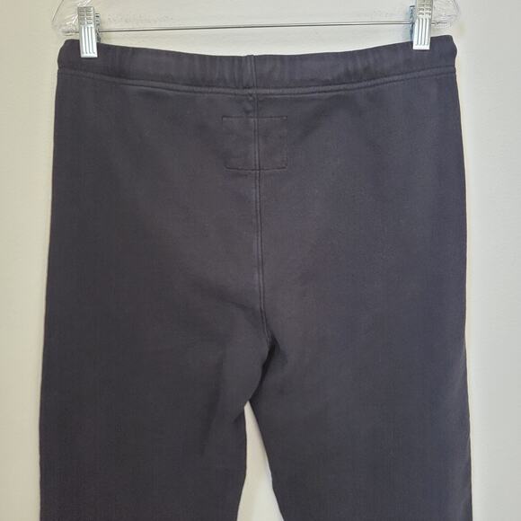 Frank & Eileen CATHERINE Triple Fleece Sweatpant Black Medium Drawstring Pull On - Picture 10 of 14